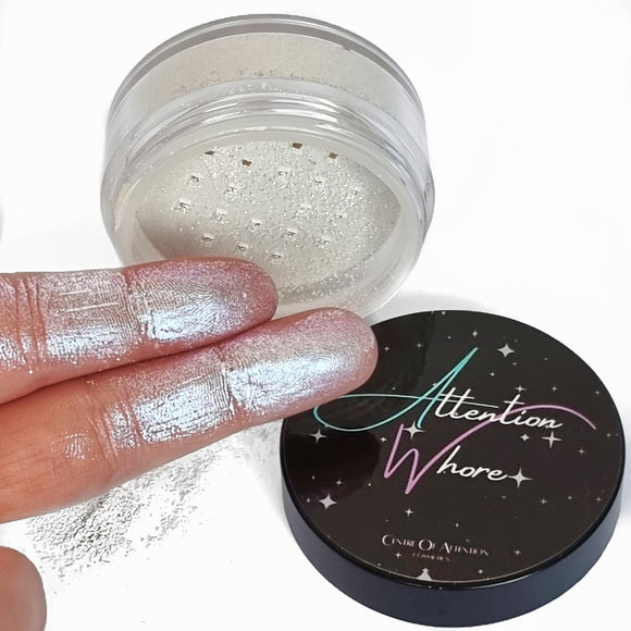 Attention Whore Loose Highlighter pigment- Ice Ice Baby