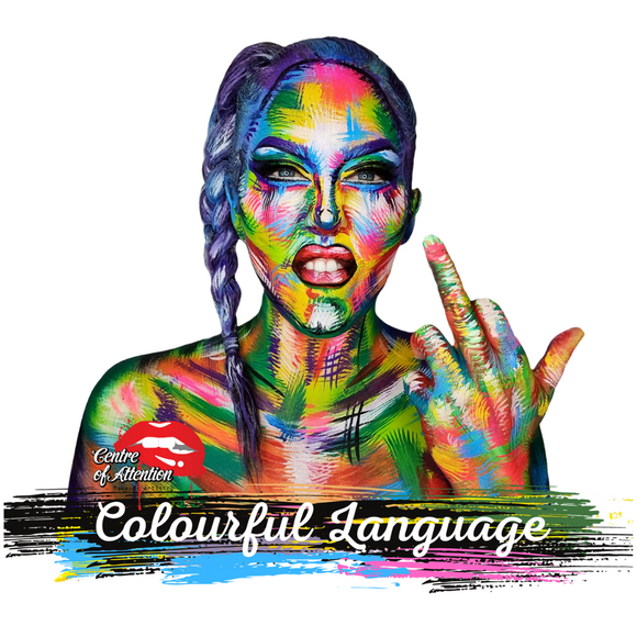 Sticker- Colourful Language