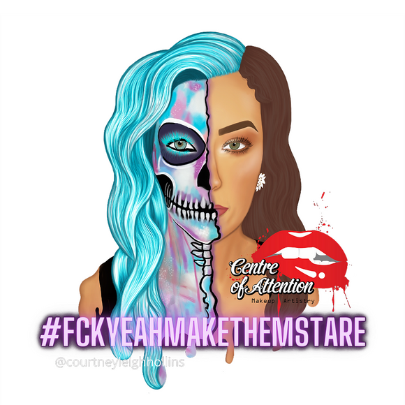 Sticker- #Fckyeahmakethemstare