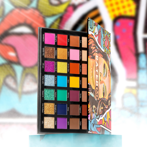 RATED M Eyeshadow Palette| Centre of Attention Cosmetics